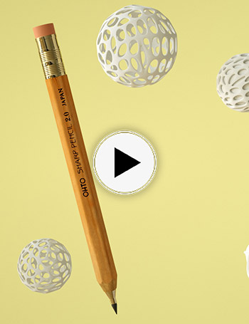 OHTO Sharp Wooden Pencil